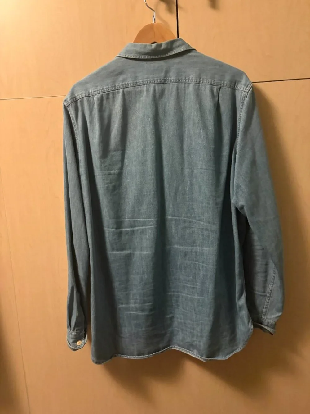 Men's Indigo-Dyed Denim Overshirt by J. Crew - Size Medium
